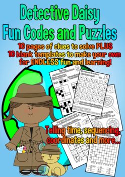No Prep Math Printable Code Puzzle Worksheets and Templates - Basic Operations