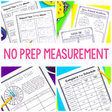 No Prep Measurement | Print or Digital for Distance Learning