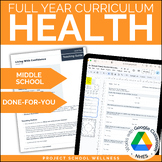 Middle School Health Curriculum (Levels 1, 2, & 3) - Skill