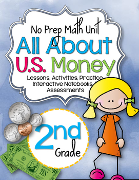 Preview of No Prep Money Unit 2nd Grade {CCSS}