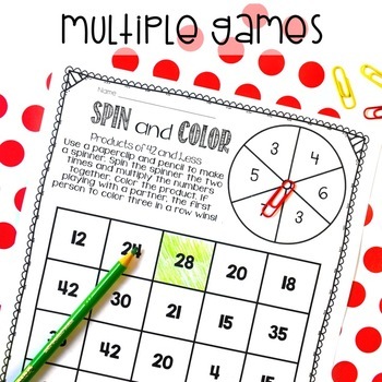 No Prep Multiplication Printables - Teach the Concept of Multiplication