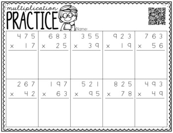 No Prep Multiplication Printables {Centers, Small Groups, Homework