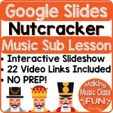 No Prep Music Substitute Lesson Google Slides | Nutcracker