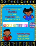 32 No Passage task cards to review for Reading SOL