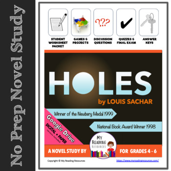 holes by louis sachar book
