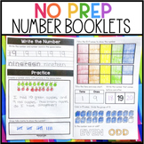 No Prep Number Booklets