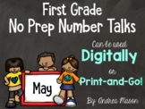 No Prep Number Talks - Digital or Print - Distance Learning