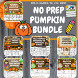 No Prep October Pumpkin Bundle (w/ Life Cycle) - PreK, Kin