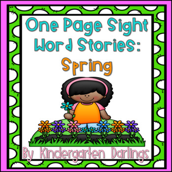 Preview of Emergent Readers for Spring No Prep