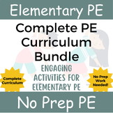 No Prep PE: Complete Elementary PE Curriculum Bundle