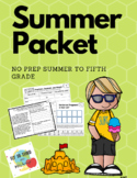 No Prep Pack Summer to Fifth Bundle