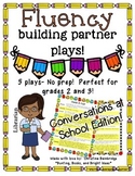 No Prep Partner Fluency Plays- Conversations at School 2nd