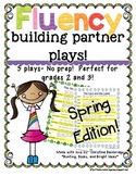 No Prep Partner Fluency Plays- Spring Edition 2nd and 3rd Grade