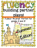 No Prep Partner Fluency Plays- Summer Edition 2nd and 3rd Grade