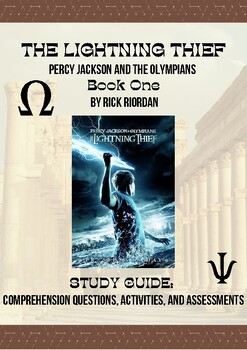 Preview of No-Prep Percy Jackson and The Lightning Thief Study Guide