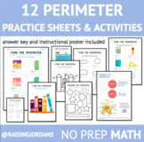 No Prep Perimeter Practice Sheets