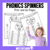 Phonics Spinners Just-Print