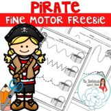 No Prep Pirate Fine Motor Freebie