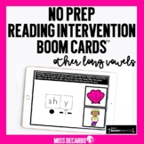 No Prep Reading Intervention Other Long Vowels Boom Cards™