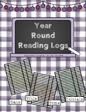 No Prep Reading Logs for Each Month of the Year