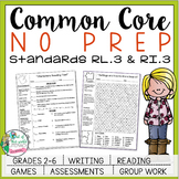 No Prep Reading and Writing - Standard 3 - includes tests 