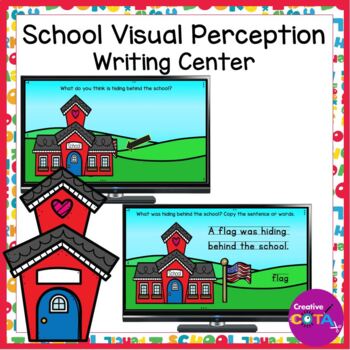 Preview of Occupational Therapy School Handwriting Practice & Visual Perception Activity