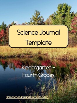 Preview of No Prep: Science Journal Template