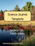 No Prep: Science Journal Template
