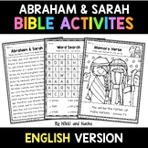 No Prep Abraham and Sarah Kids Sunday School Activities Bi