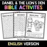 No Prep Daniel and the Lions Den Kids Sunday School Activi