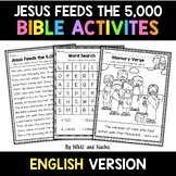 No Prep Jesus Feeds 5000 Kids Sunday School Activities Bib