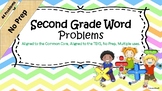 Active Inspire No Prep- Second Grade Word Problem Solving Bundle