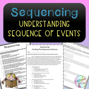 Preview of Sequencing: Understanding Sequence of Events - No Prep