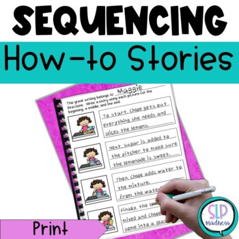 Preview of Spring Short Story Sequencing Activities Speech Therapy for 1st & 2nd 3rd Grade