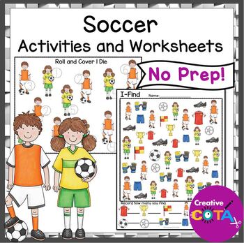 Preview of Occupational Therapy Soccer (Football) Fine Motor & Visual Perception Activities