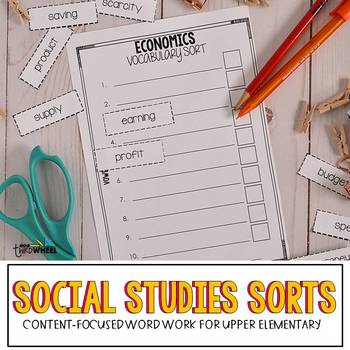 social studies vocabulary activities