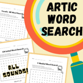 No Prep Speech Therapy Activity: Articulation Word Search Packet