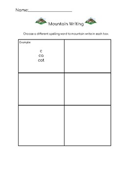 No Prep Spelling Printables by What'sUpWithMrsWatt | TpT