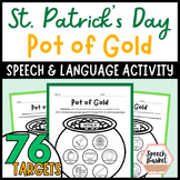 No Prep St. Patrick's Day Speech Therapy Craft | Speech & 