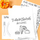 No Prep Thanksgiving Activities - Fun Thanksgiving Printable Pack