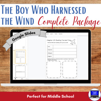 Preview of No-Prep: The Boy Who Harnessed the Wind Complete Digital Bundle (Google Slides)