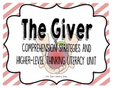 No Prep The Giver Comprehension Strategies and Higher-Leve