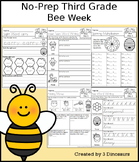 No-Prep Third Grade Spring Learning: Bee Week