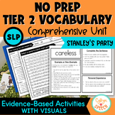 Tier 2 Vocabulary Activities Evidence Based - Stanley's Pa