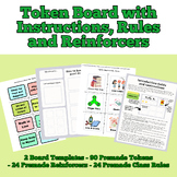 Token Behavior Board with Instructions, Tokens, Classroom 