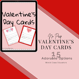 No Prep Valentine's Day Cards