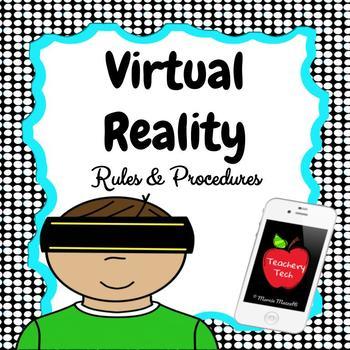 Preview of Virtual Reality Rules and Procedures FREEBIE
