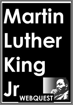 Preview of No Prep - Webquest - Martin Luther King Jr