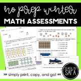 No Prep Winter Math Worksheets / Assessments | Virginia (VA) SOL
