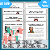 SEL Women's History Social Skills, Reading Comprehension, 